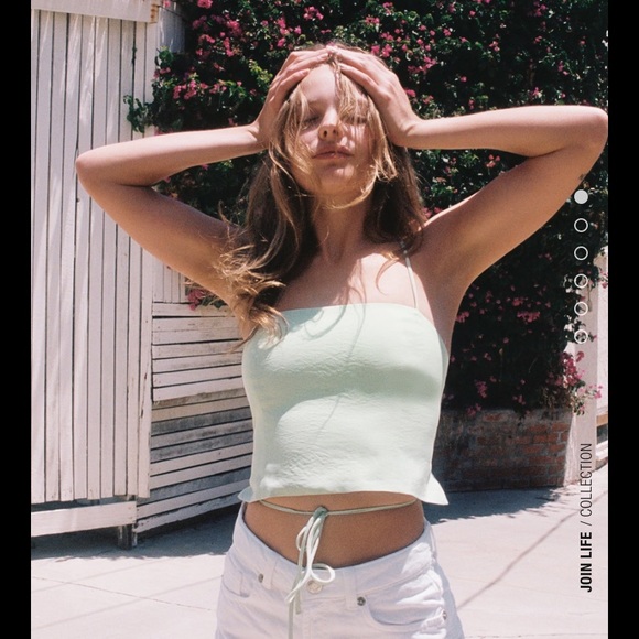 Crop tie tank - Picture 4 of 4